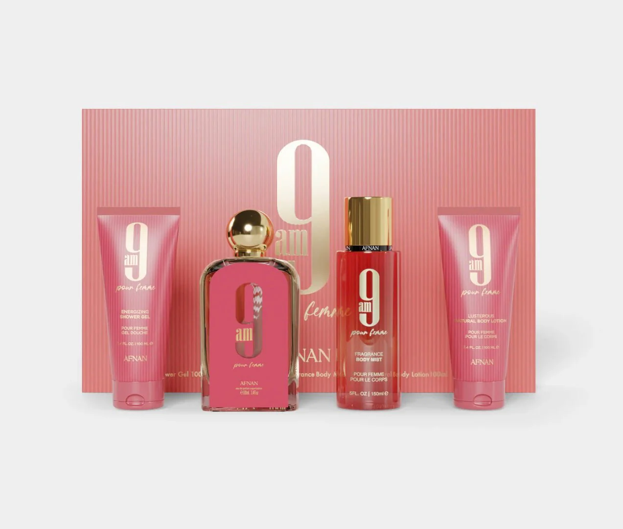 GIFT SET 9 AM POUR FEMME
