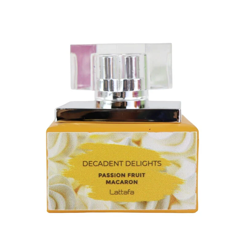 Lattafa MACARON Ladies Decadent Delights Passion Fruit EDP Spray 1.7 oz - Image 2