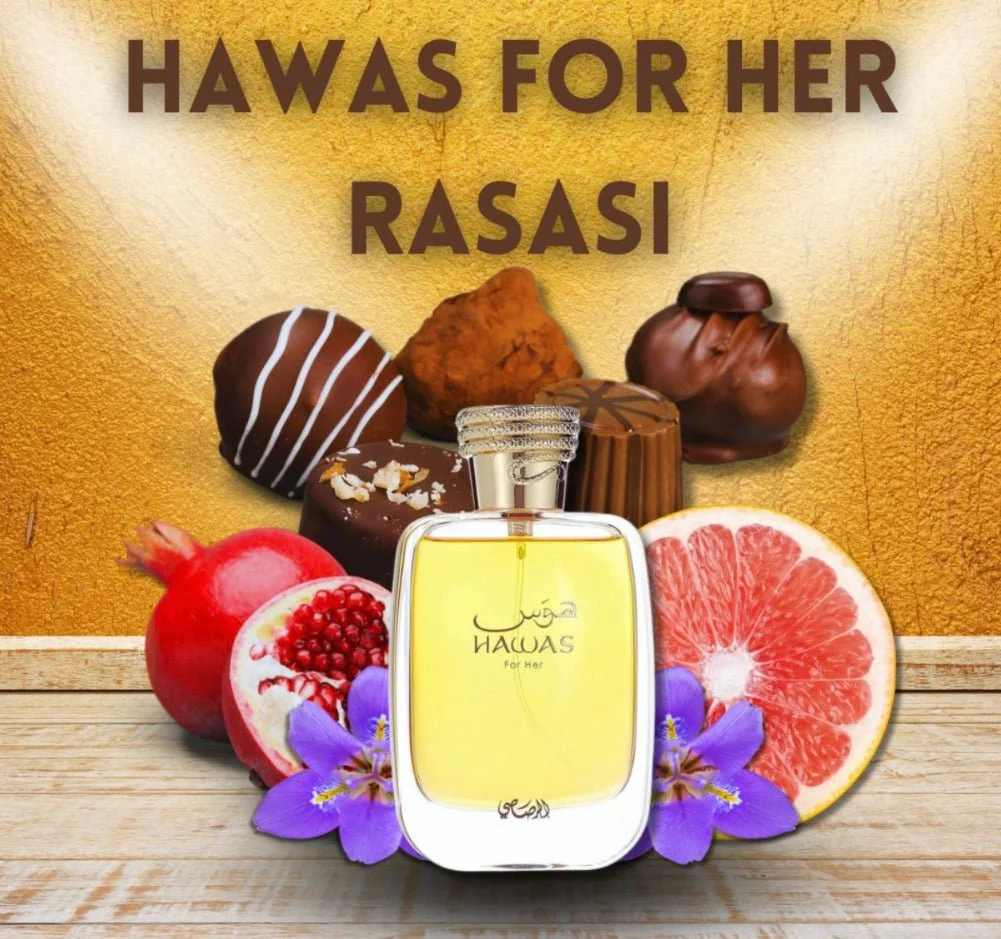 RASASI Hawas Eau de Parfum 3.4 Oz - Image 2